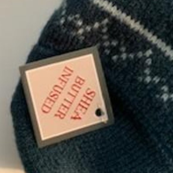 "Snowflake" Double Layer Slipper Socks Shea Butter Infused by MinxNY - Picture 4 of 5